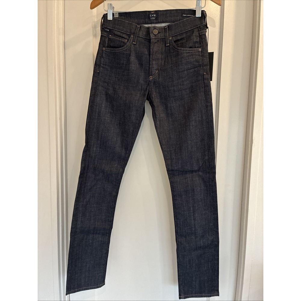 NEW Citizens of Humanity Womens Dark Jeans 24 Agnes Mid Rise Slim Straight $260